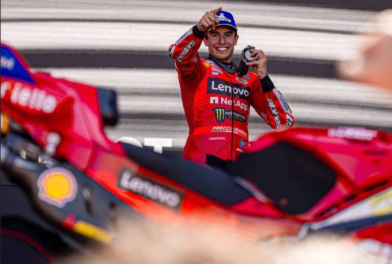 Marc Márquez reina em Aragón