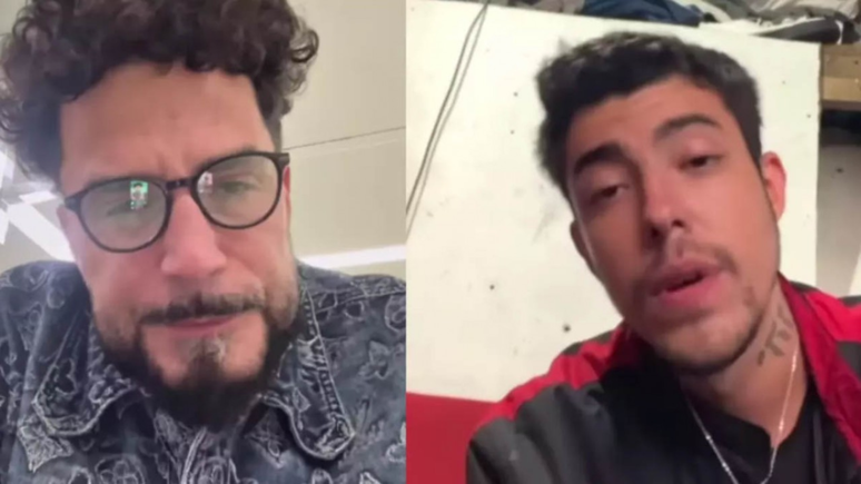 Filho de Latino revela que quer fazer as pazes com o pai: "Não sou santo"