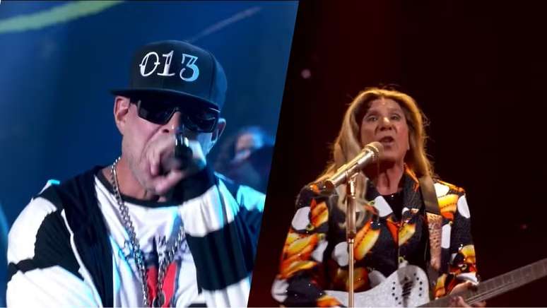 Eri Johson becomes Claudia Leitte the “Sunday” and web does not forgive: “Is it Didi?”