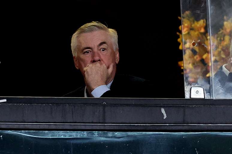 Carlo Ancelotti pela Conmebol Libertadores no Estadio Nilton Santos (Foto: Vitor Silva/Botafogo.)