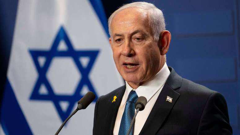 O chefe de governo israelense Benjamin Netanyahu.