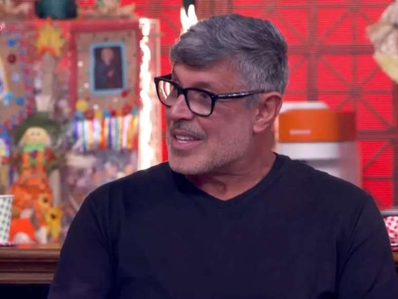 Alexandre Frota em retorno à TV Globo (Foto: Reprodução)