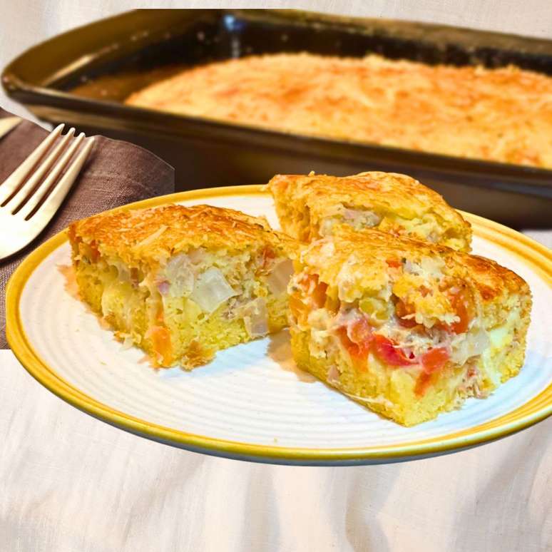 Unprooked single cake: easy and delicious