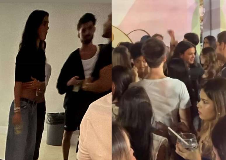 Bruna Marquezine e João Guilherme no RJ