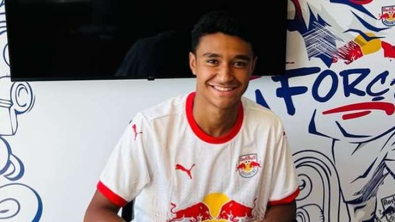 Pedro Severino estava nas categorias de base do Red Bull Bragantino.