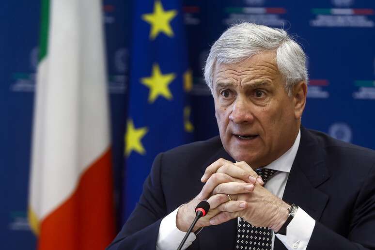 O vice-premiê e ministro das Relações Exteriores da Itália, Antonio Tajani