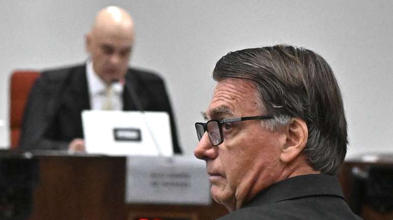 Foi a primeira vez que Bolsonaro e Moraes ficaram frente a frente num tribunal diante das câmeras
