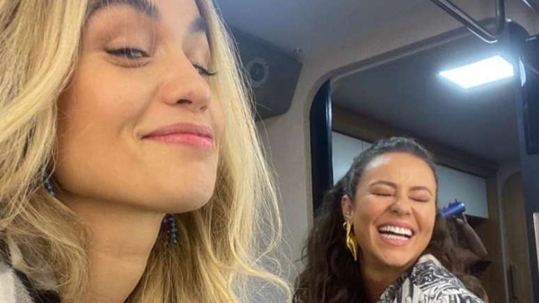 Nanda Costa e Paolla Oliveira foram casal romântico em 'Justiça 2'