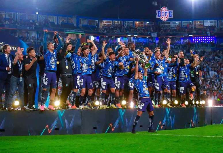 Pachuca comemora o t&iacute;tulo da Copa dos Campe&otilde;es da Concafaf 2024 &ndash;