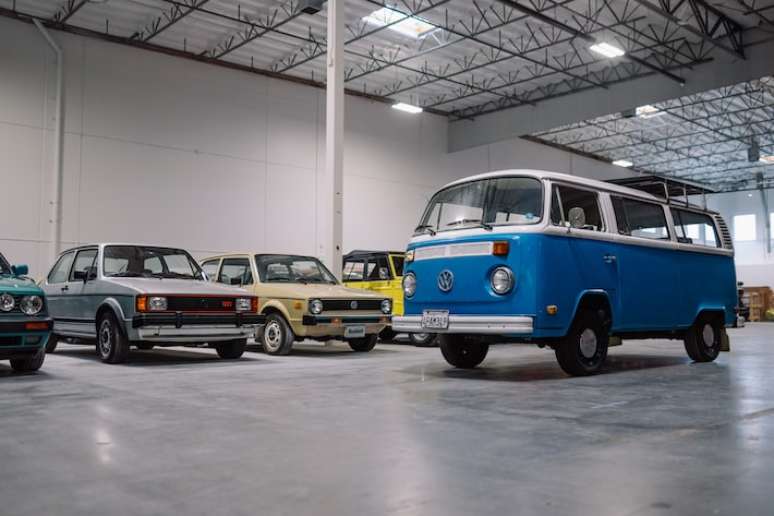 Restauração está sendo feita no próprio centro de clássicos da VW