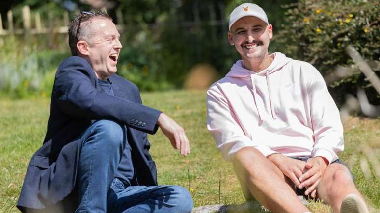 Alastair, on the left and Luke believe they can have a kinship relationship Alastair, on the left and Luke believe they can have a kinship relationship