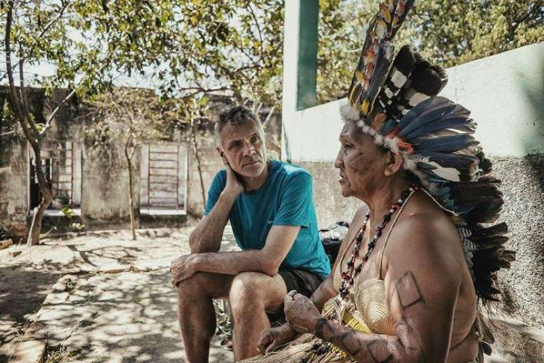 Dom em Raposa Serra Do Sol, entrevistando Mariana Tobias, pajé do povo Macuxi
