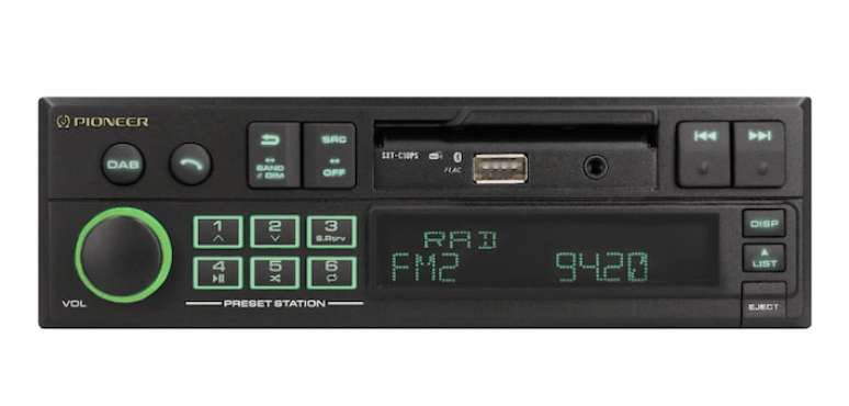 Pioneer launches the sound of the car with a retro look reminiscent of the touches
