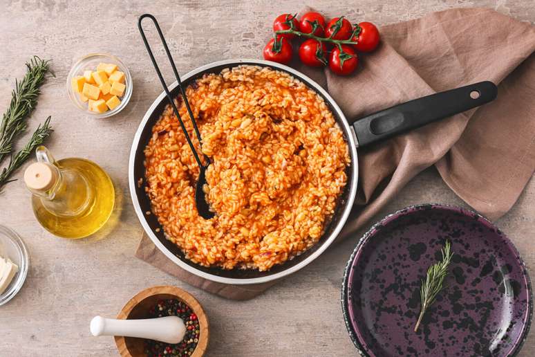 Risoto de tomate 
