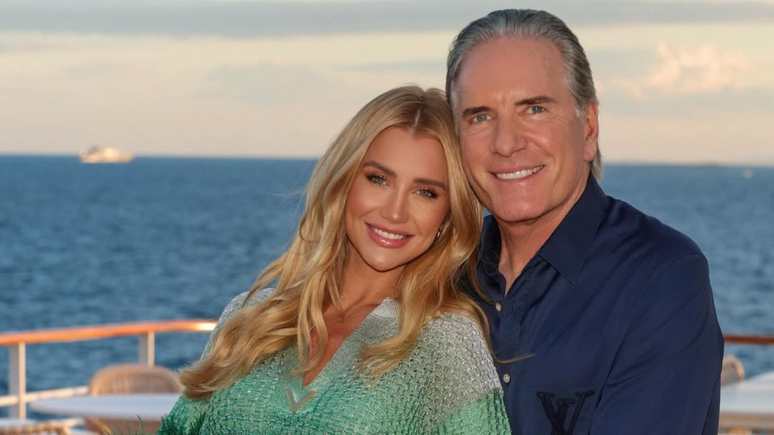 Ana Paula Siebert e Roberto Justus