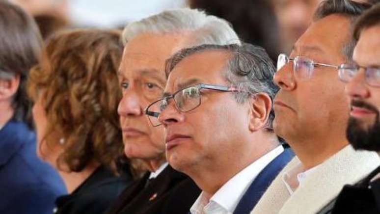 Andr&eacute;s Manuel L&oacute;pez Obrador, Gustavo Petro e Luis Arce, tr&ecirc;s dos l&iacute;deres latino-americanos que defenderam Cristina Kirchner na &eacute;poca
