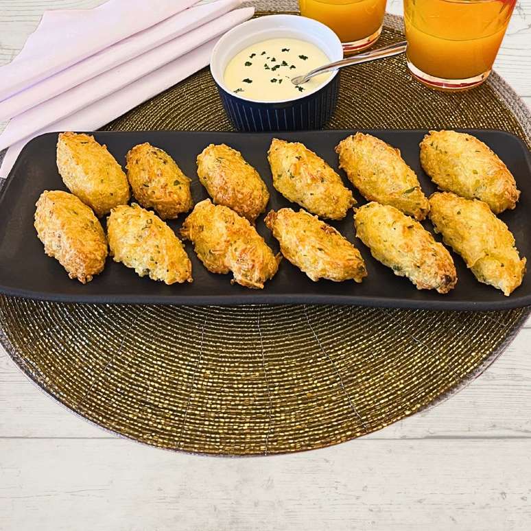 BOLINHOS DE ARROZ SEM TRIGO NA AIRFRYER