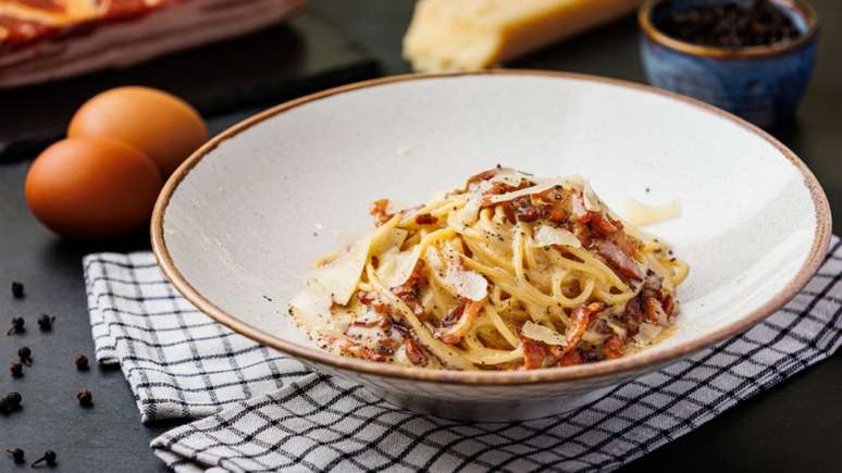 Espaguete à carbonara – Foto: Shutterstock