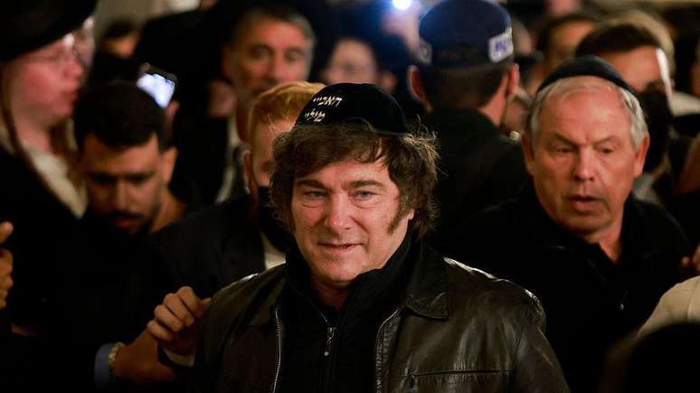 Proximidade de Milei com juda&iacute;smo e admira&ccedil;&atilde;o por Schneerson s&atilde;o antigas