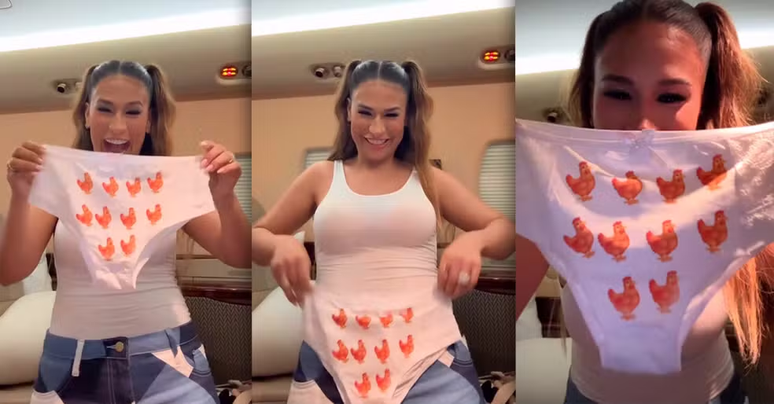 Simone Mendes gets an unusual fan gift