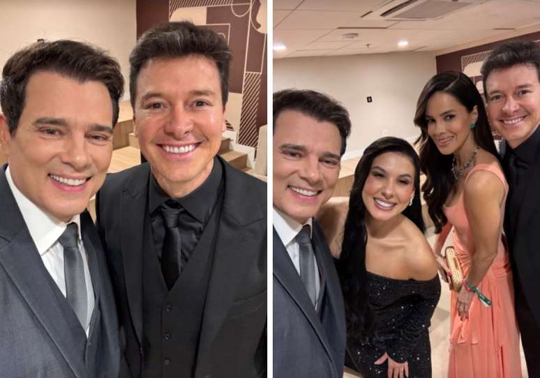 Celso Portiolli, Rodrigo Faro, Ana Castela e Vera Viel no Leilão Beneficente Neymar Jr.