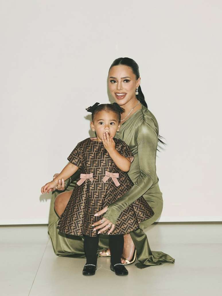 Bruna Biancardi e Mavie no Leilão Beneficente Neymar Jr.