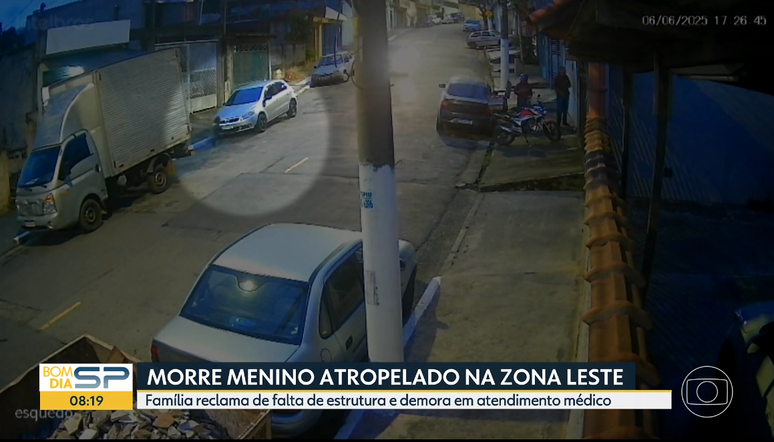 Sabina Simonato noticia caso de crian&ccedil;a que morreu atropelada