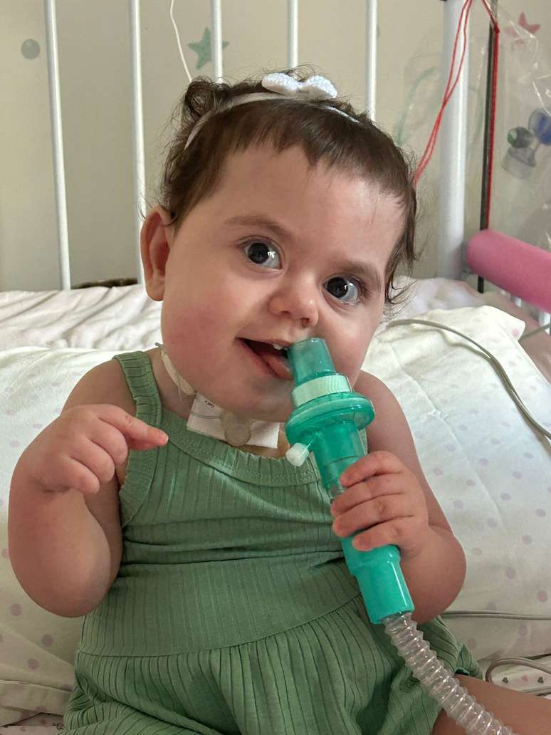Bela já está com 1 ano e 4 meses