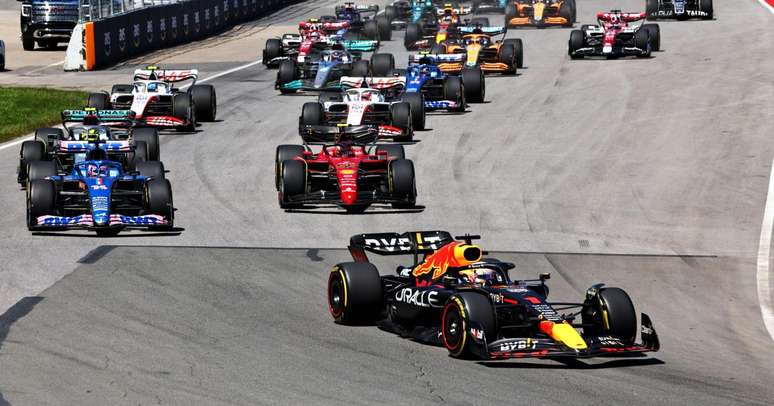 Largada do GP do Canadá de 2023