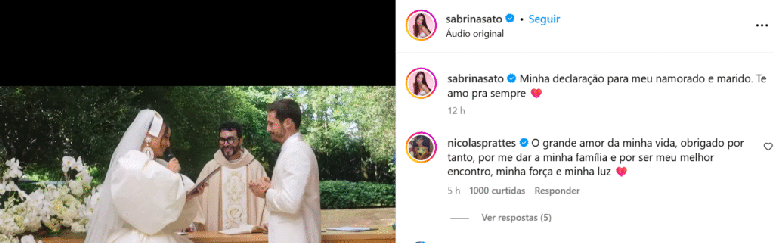 Sabrina Sato, Fatima Bernardes, Eliezer, Nicolas Prattes: see the love statements of the celebrity in this Valentine’s Day