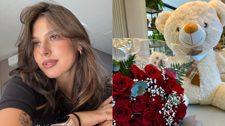 Solteira, Ana Castela ganha rosas no Dia dos Namorados e fãs especulam admirador secreto