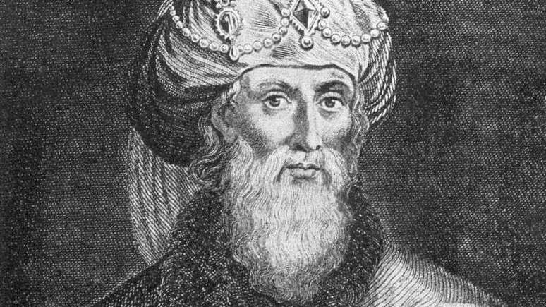 Ilustra&ccedil;&atilde;o do s&eacute;culo 18 que representa o historiador Flavio Josefo