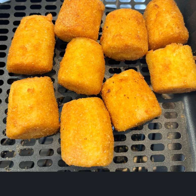 Banana on Airfryer: breaded, very dry and healthy