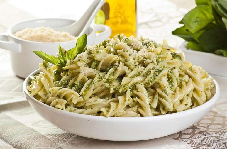 Fusilli ao pesto genovese – Foto: Marcelo Breyne