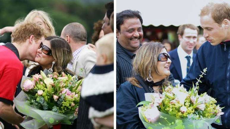 Hafeez foi embaixador do prestigiado Ham Polo Club de Londres. Nestas fotos de 2009, ele aparece com sua esposa, abraçando o príncipe Harry e conversando com o príncipe William, do Reino Unido.