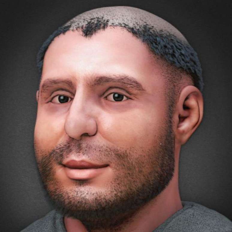 A reconstitui&ccedil;&atilde;o facial revelou um Santo Ant&ocirc;nio mais rechonchudo do que normalmente se imagina e com sintomas da hidropisia