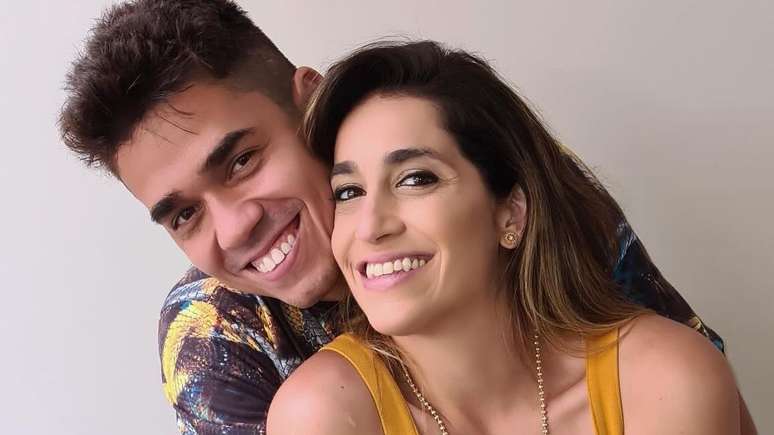 Daniele Hypolito e o marido, Fábio Castro