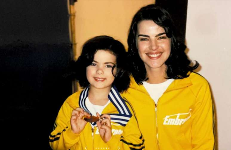 Rafaela Romolo e Ana Paula Arósio em 2004