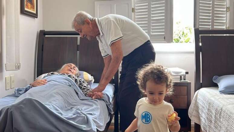 Vicente cuidou de Cylma at&eacute; o fim da vida &mdash;