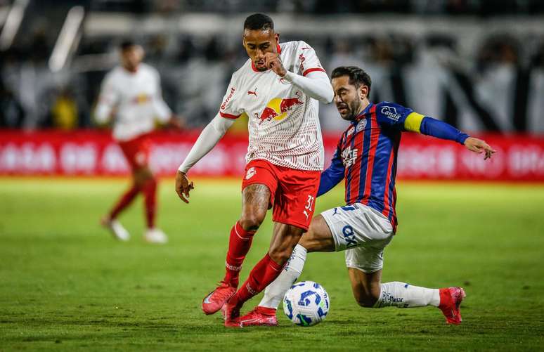 Guilherme Lopes, jogador do Red Bull Bragantino. 