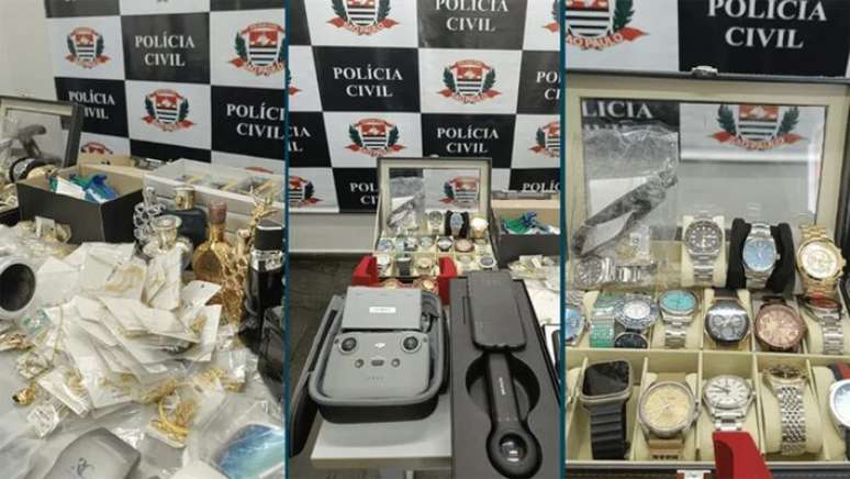 Homem é preso por furto de mercadorias no Aeroporto de Viracopos. Entre os itens estavam: relógios, joias e equipamentos de saúde.