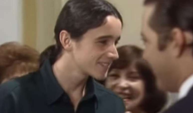Caio Junqueira foi Pedro Bala, amigo de Bia (Fernanda Rodrigues) na novela 'A viagem'.