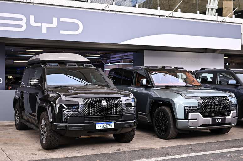 BYD YangWang U8 no Festival Interlagos