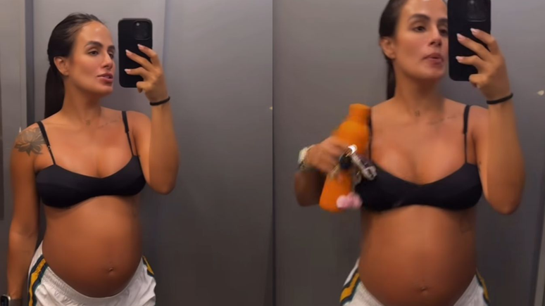 Stories of the influencer Carol Peixinho