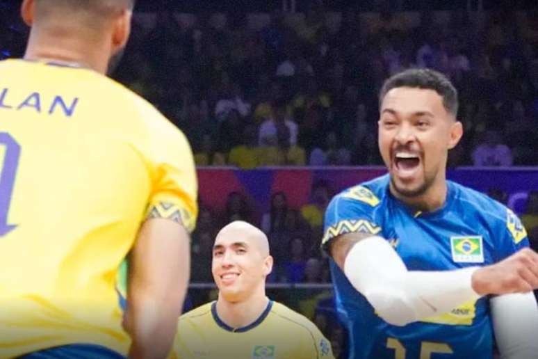Brasil conseguiu uma grande virada sobre a Ucrânia neste sábado.
