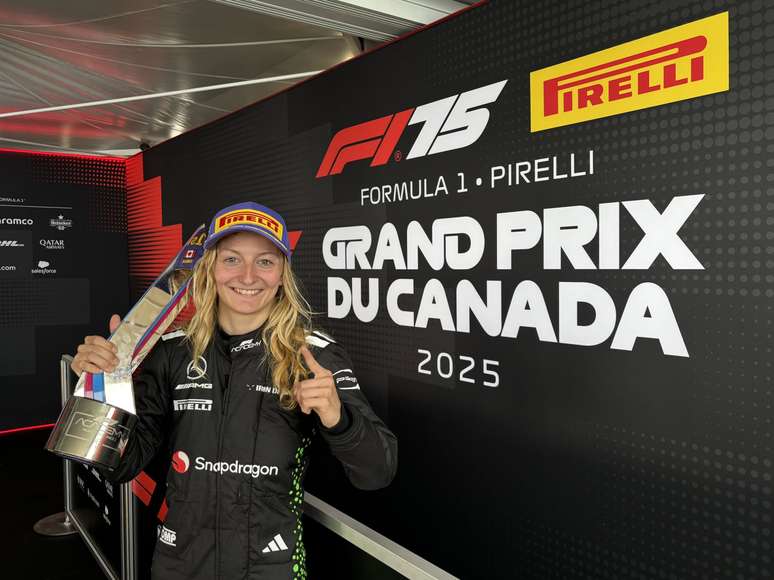 Doriane Pin vence corrida 1 no Canadá e agora é líder do campeonato