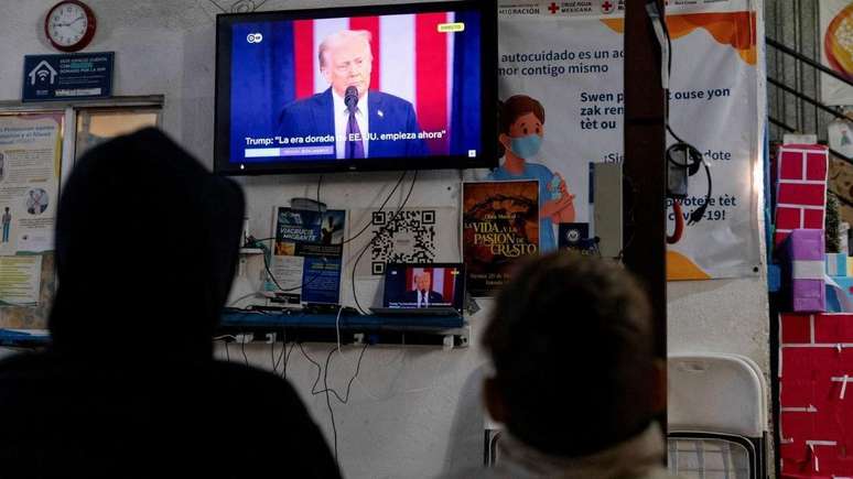 While the harsh measurements of Trump emptied the refuges for immigrants on the border While the harsh measurements of Trump emptied the refuges for immigrants on the border