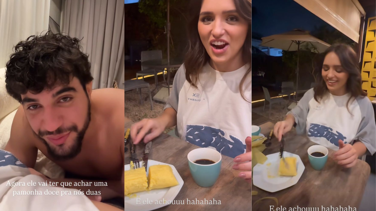 Stories da apresentadora Rafa Kalimann