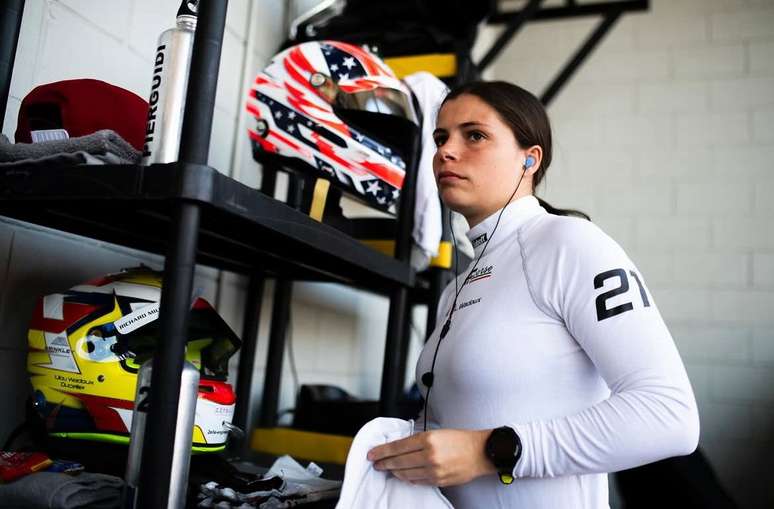 Lilou Wadoux became, in 2023, the first woman win a WEC stage, Lilou Wadoux became, in 2023, the first woman win a WEC stage,