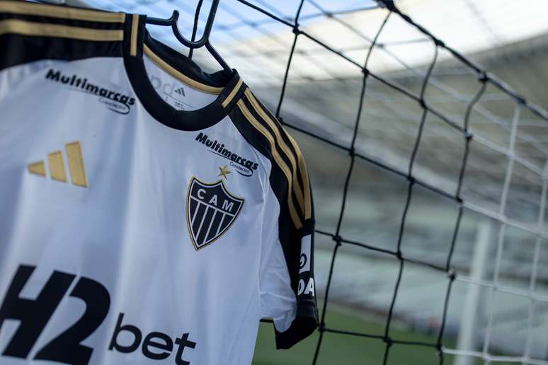 escudo Atlético-mg (Foto: Pedro Souza / Atlético)